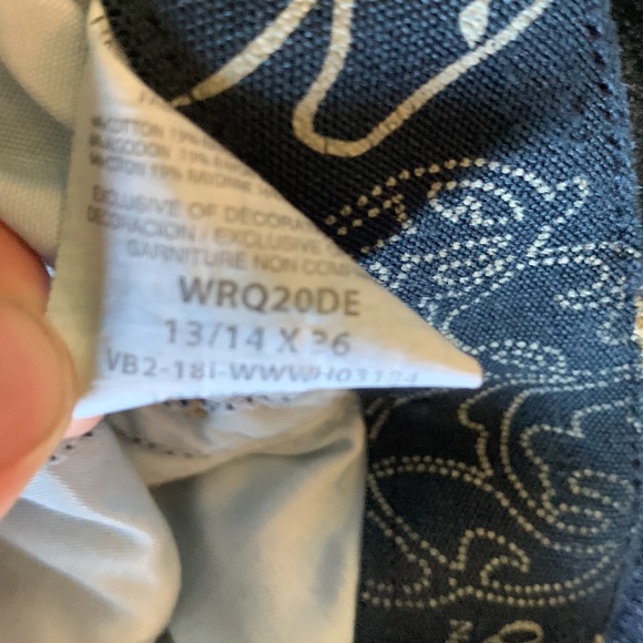 Wrangler boot cut jeans size 13/14 - Picture 4 of 6